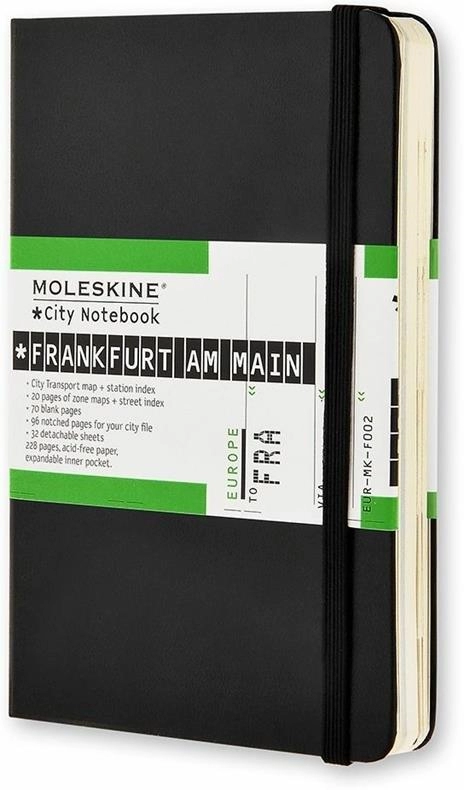 Een City Notebook FRANKFURT AM MAIN ** zonder recht van retour ** koop je bij Moleskine.nl